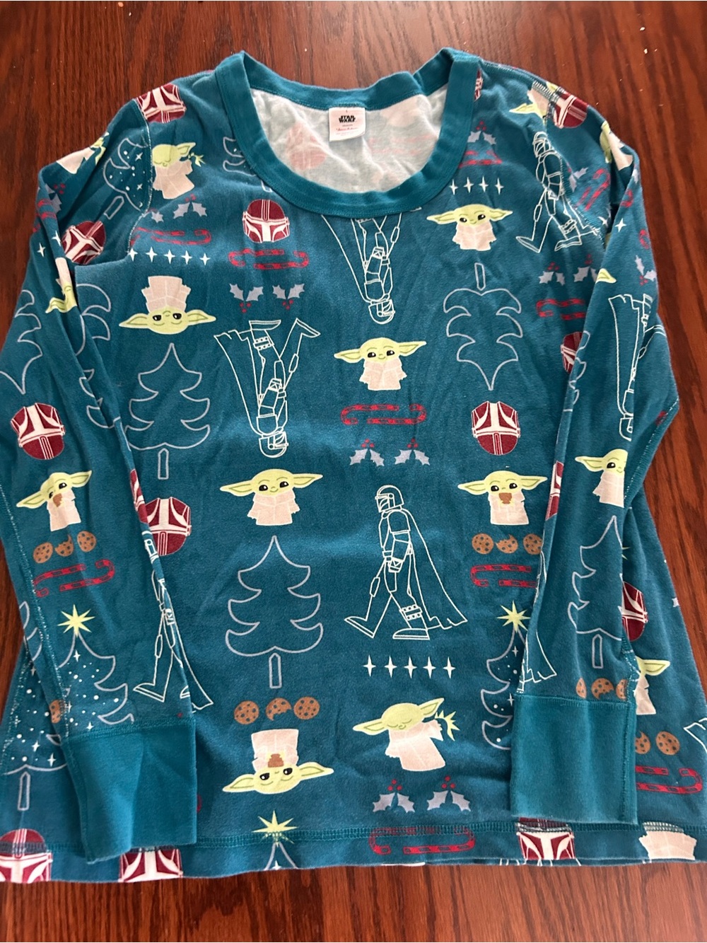 Star Wars Grogu Hanna Andersson pajama set pants and shirt